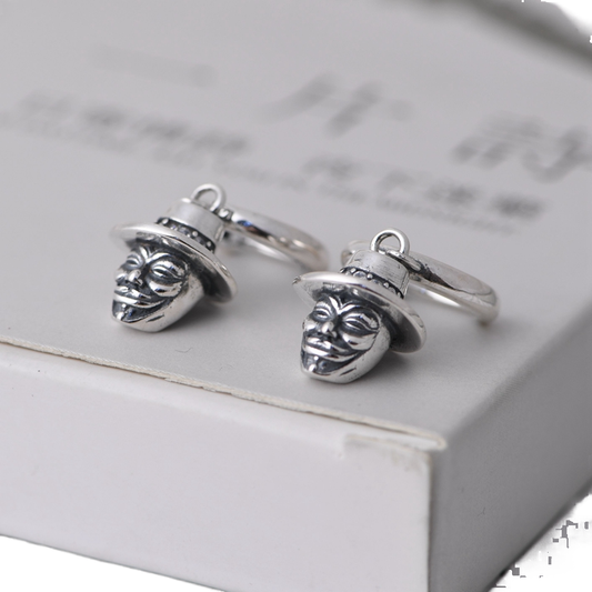 Grimace Cowboy Earrings