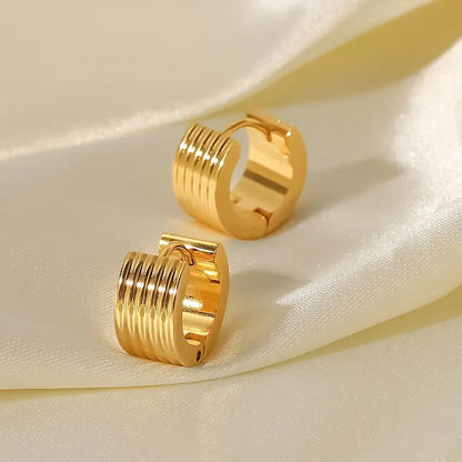 Chunky Hoop Earrings