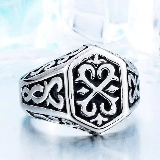 Silver Thorn Ring