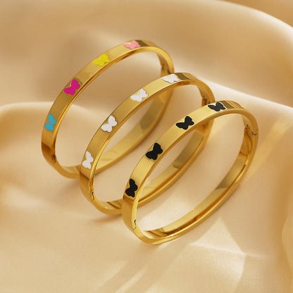 Butterfly Bangle Bracelet