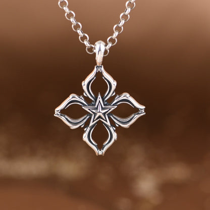 Cross Star Necklace