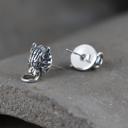 lion Stud Earrings