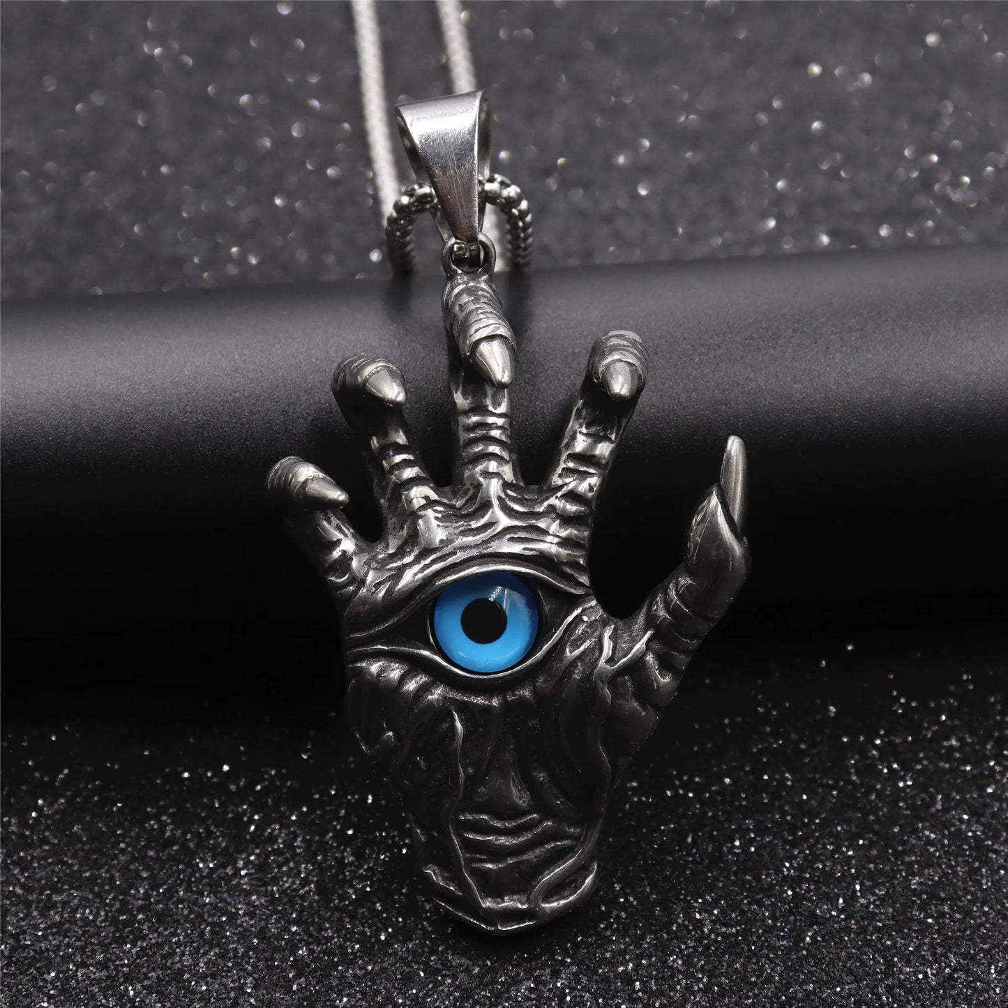 Hamsa Hand Devil Eye Of Horus Necklace