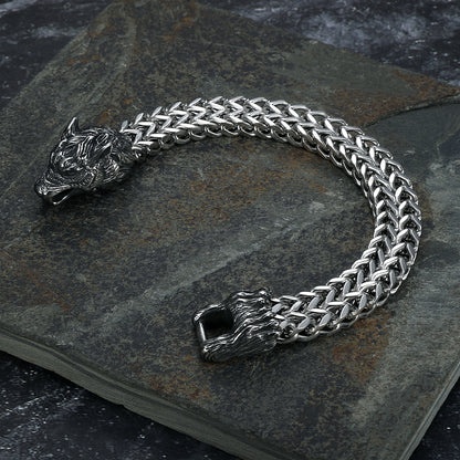 Wolf Head Bracelets