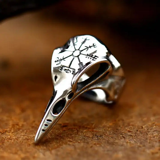 Raven Rune Ring