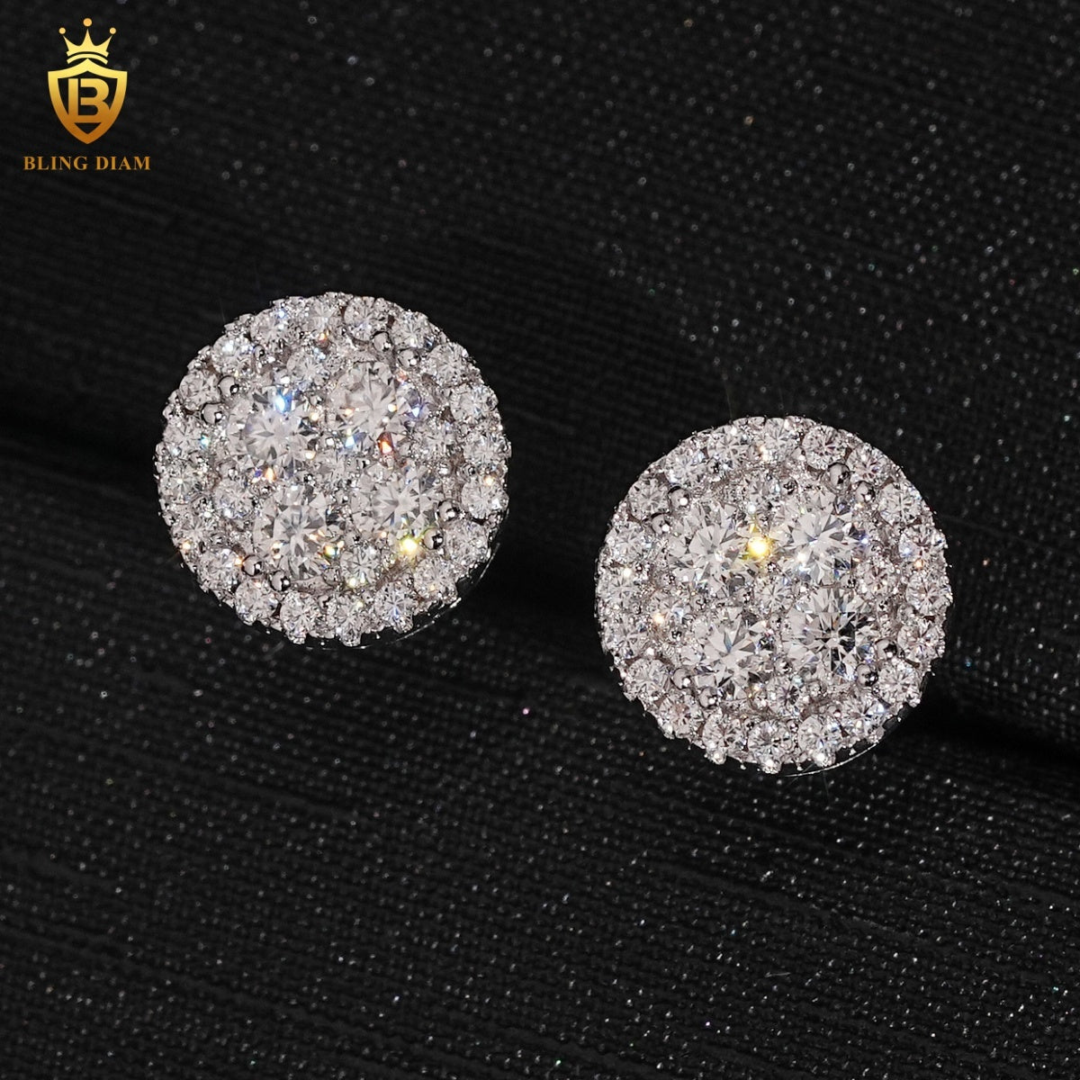 Moissanite Stud Earrings