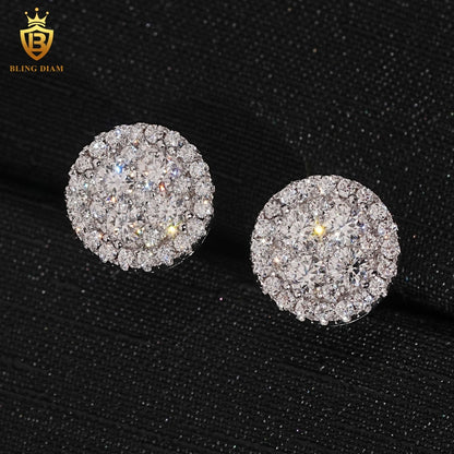 Moissanite Stud Earrings