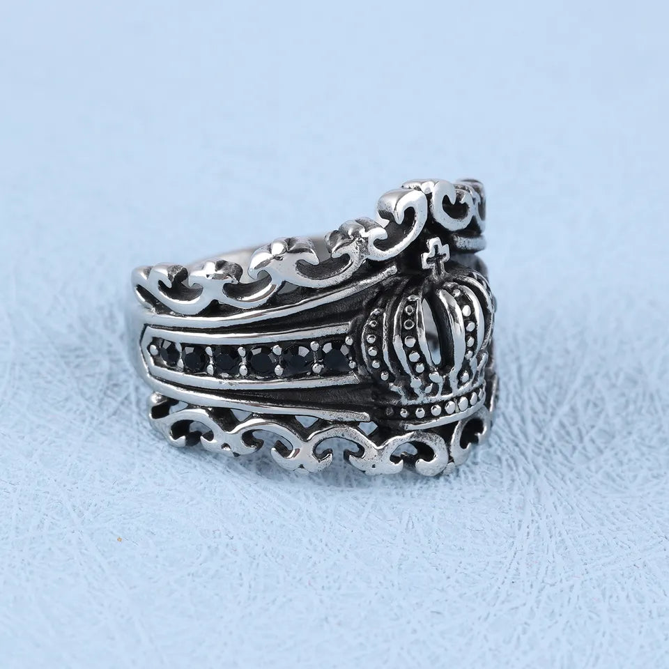 Royal King Crown Ring