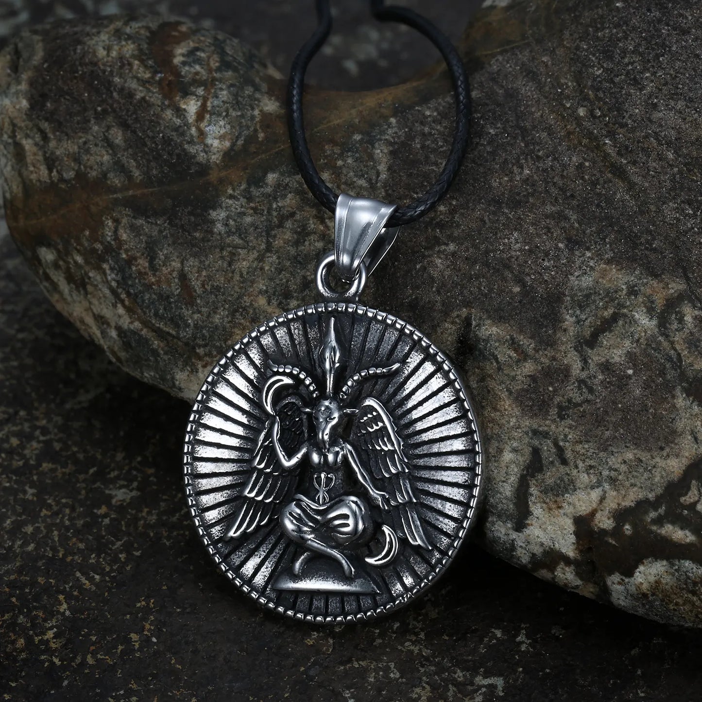 Mask Medallion Pendant