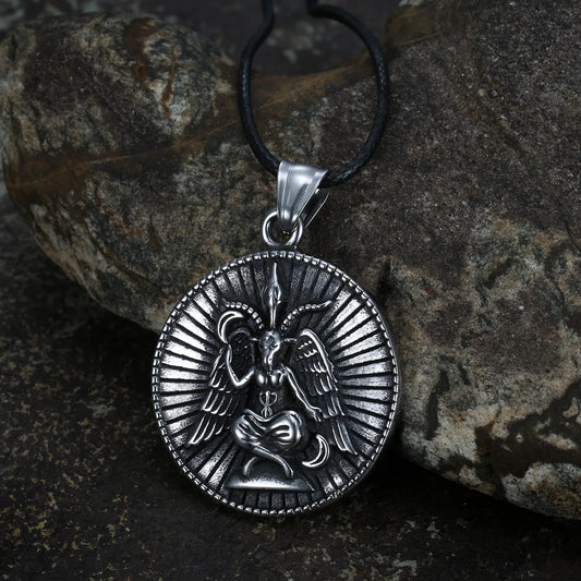 Mask Medallion Pendant