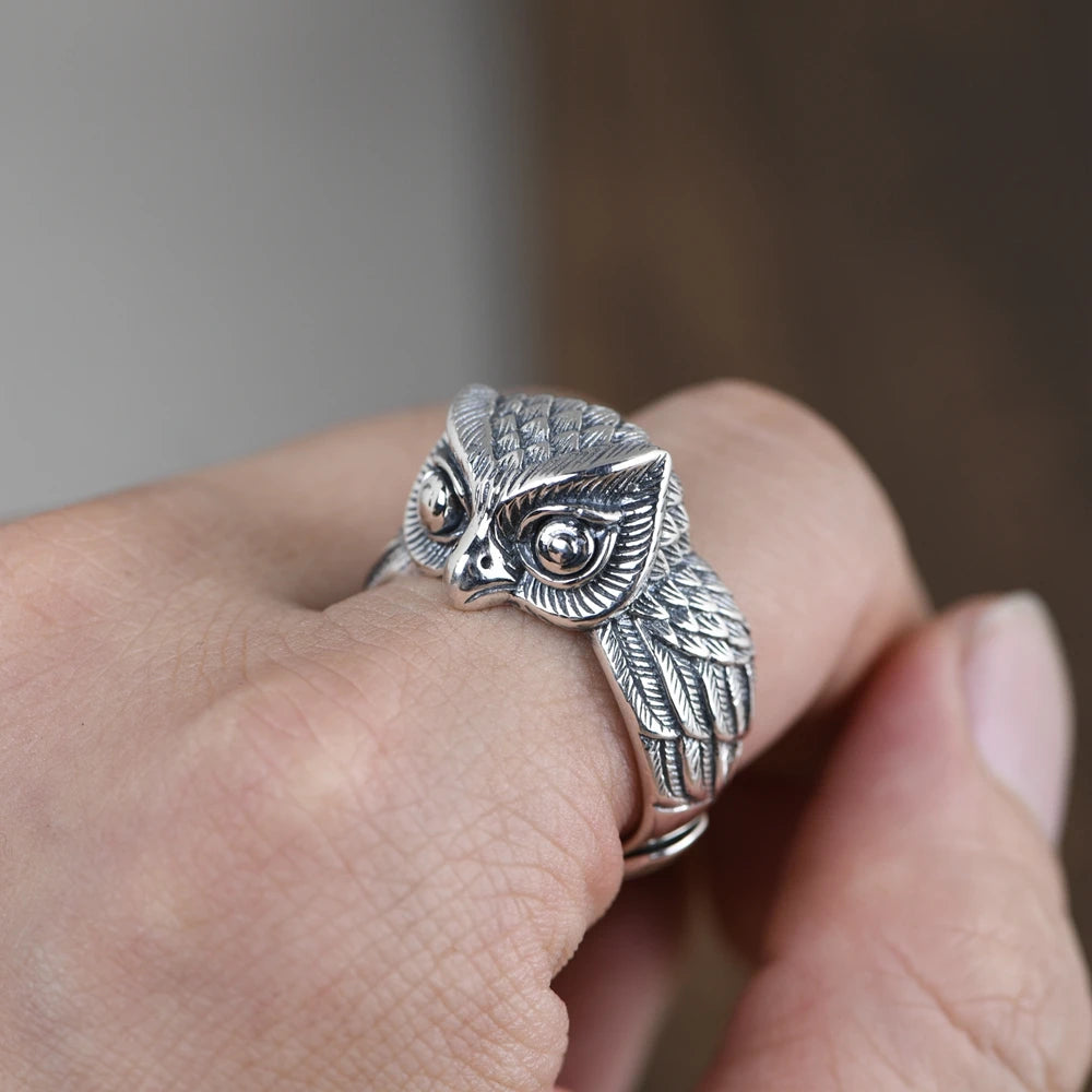 Vintage Owl Ring