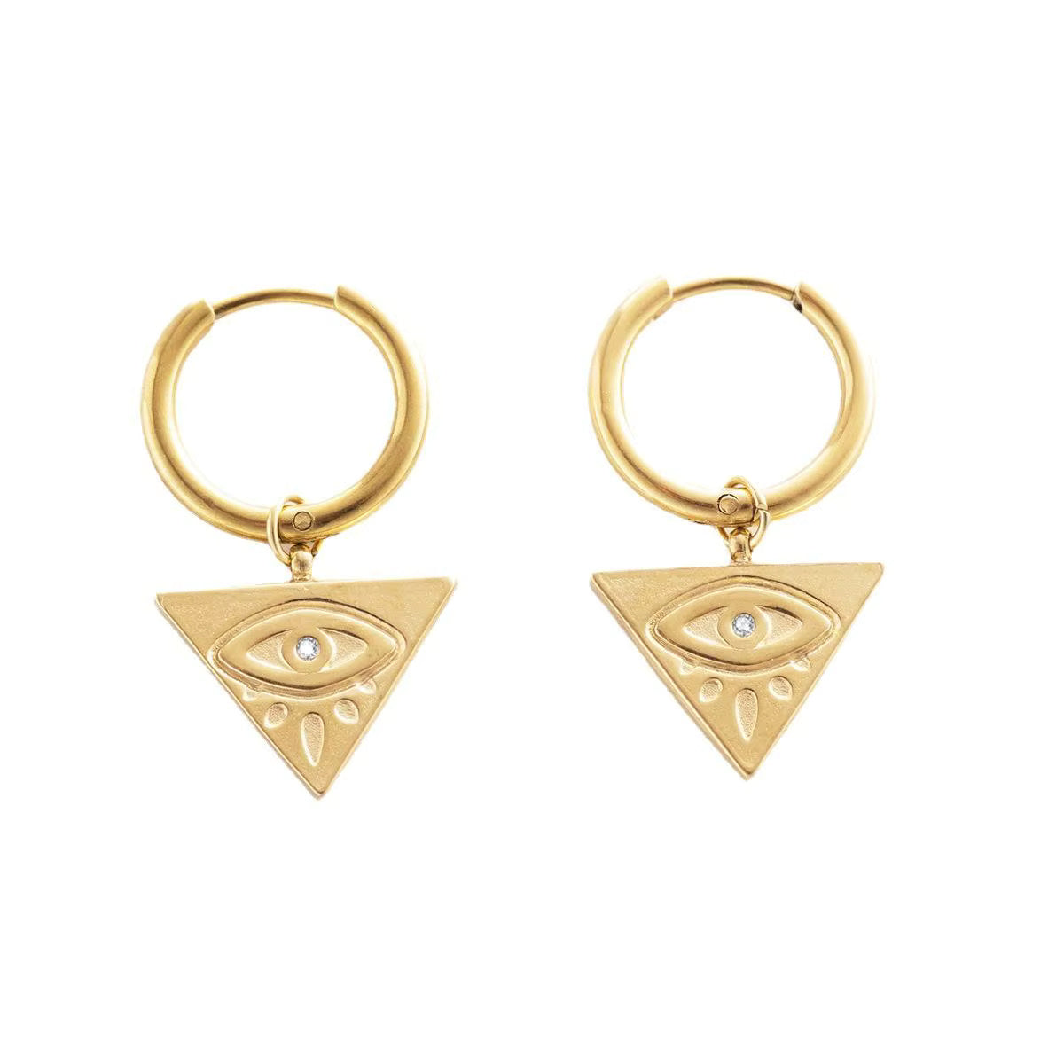 Geometric Hoop Earrings
