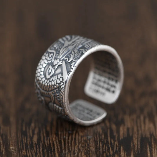 Dragon Silver Ring