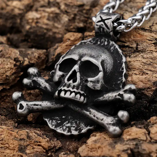 Skull Crossbones Pendant
