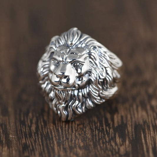 Lion Head Ring