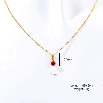 Zodiac Gemstone Necklace