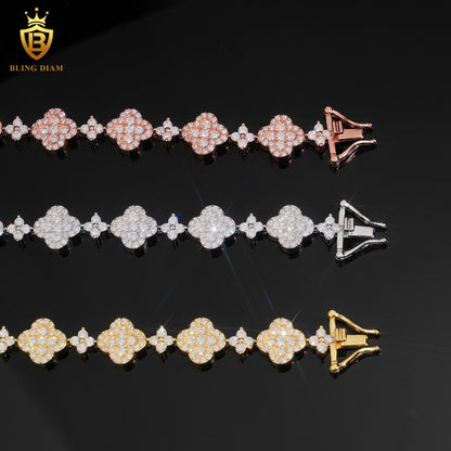 Luxury Four-Leaf Clover Bracelet