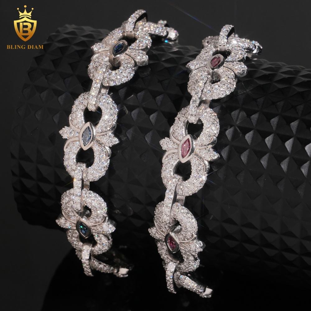Marquise Cut Moissanite Bracelet