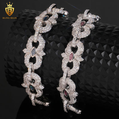 Marquise Cut Moissanite Bracelet