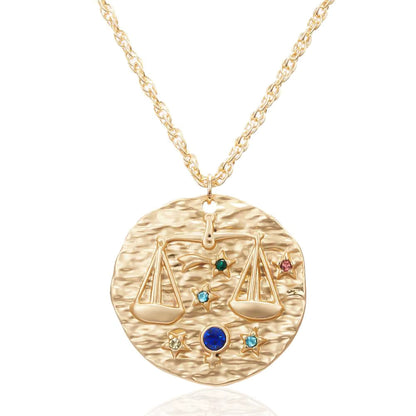 Zodiac Pendant Necklace