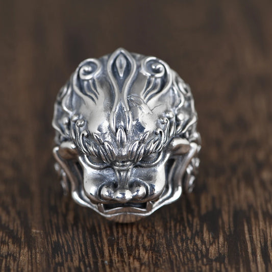 Lion Emblem Ring