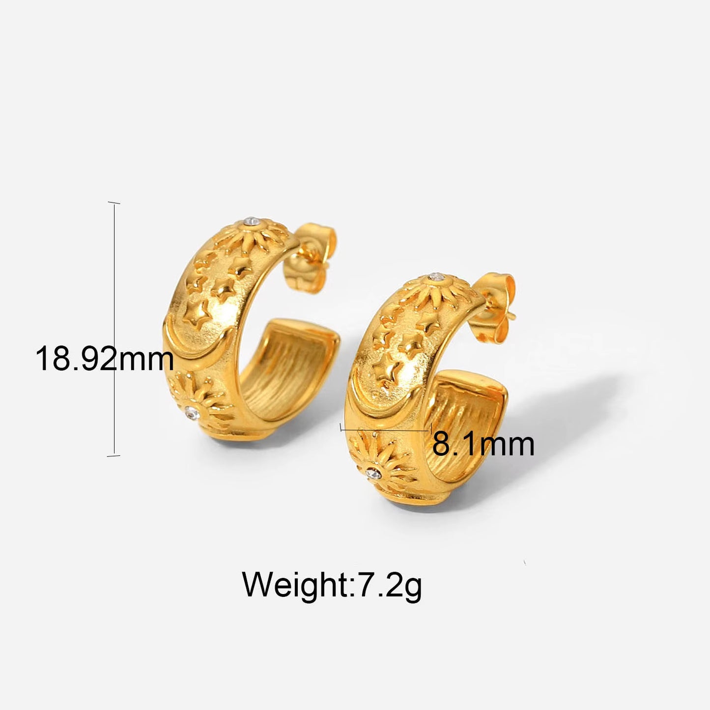 Huggie Hoop Earrings