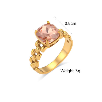 Zircon Finger Rings