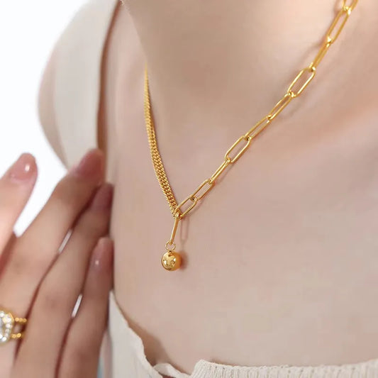 Layered Link Necklace