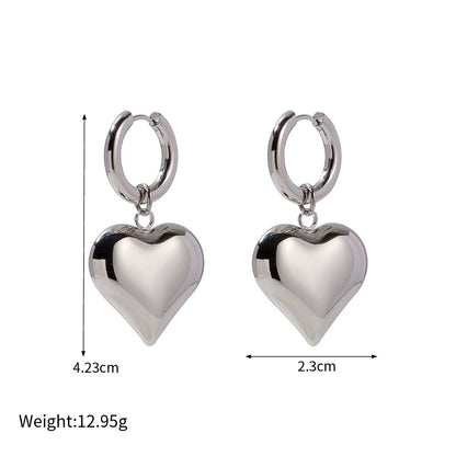 Heart Smooth Earrings