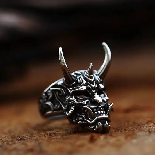 Silver Devil Ring
