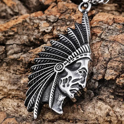 Steel Chief Necklace