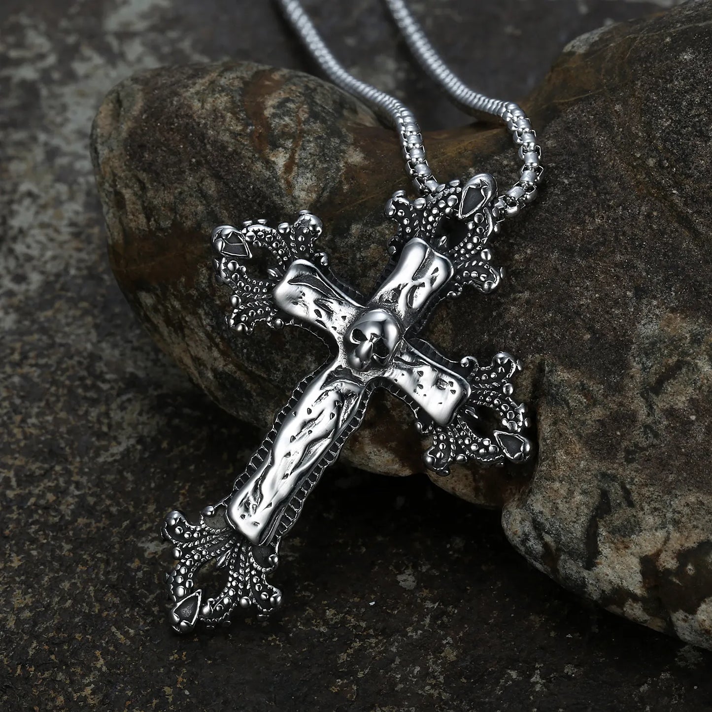Skull Cross Necklace