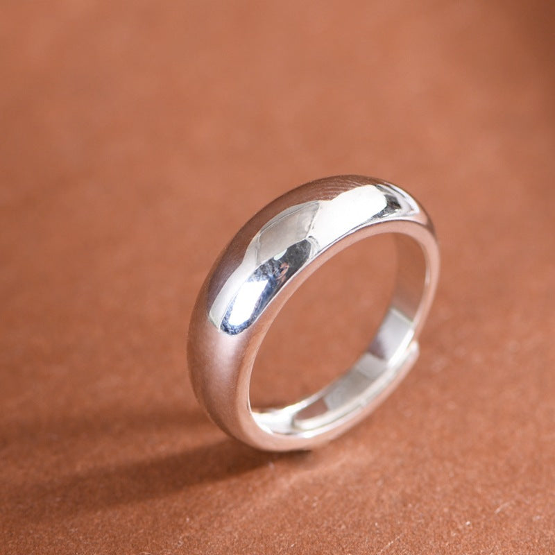 Smooth Silver Ring