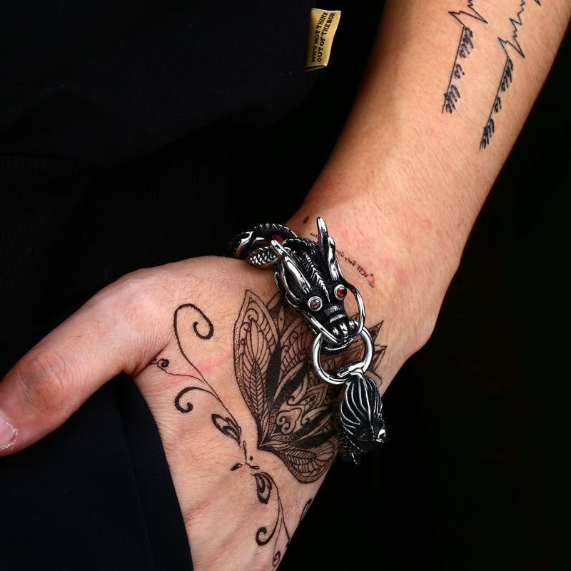 Red Eyes Dragon Bracelet