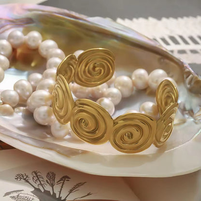 Spiral Texture Bracelet