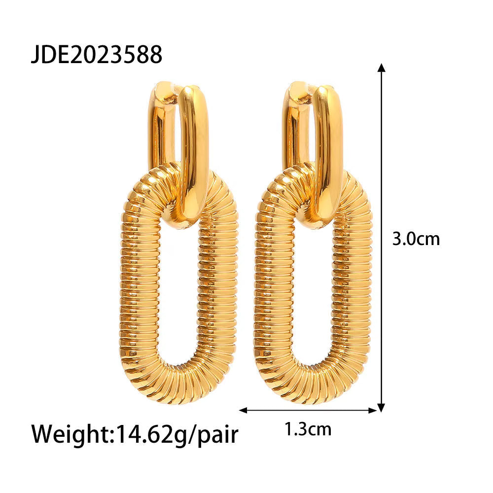 Gold Hoop Earrings