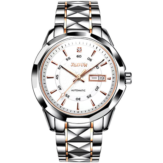Silver and Bronze Watch