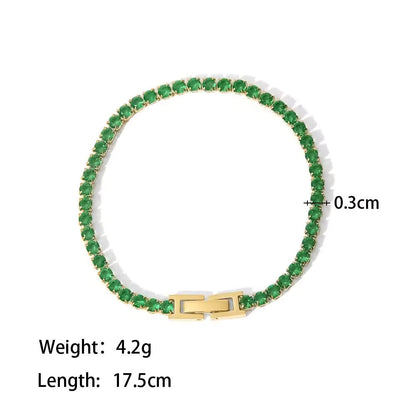 Snake Butterfly Tennis Link Chain Bracelets
