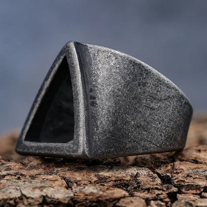 Hollow Triangle Ring