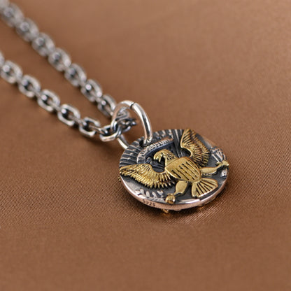 White Headed Eagle Necklace
