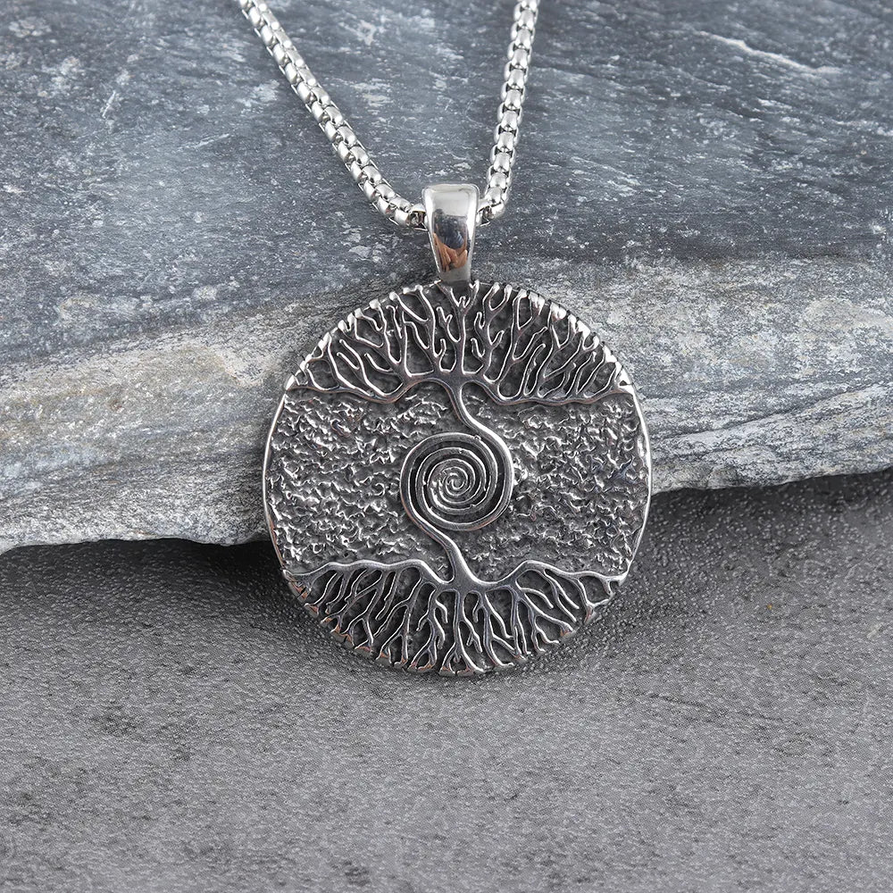 Spiral Tree Pendant
