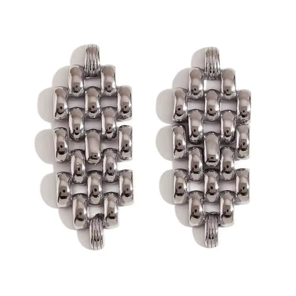 Stainless Geometric Studs