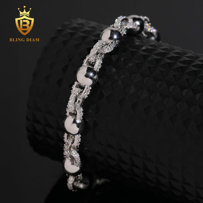 Cuban Link Moissanite Bracelet