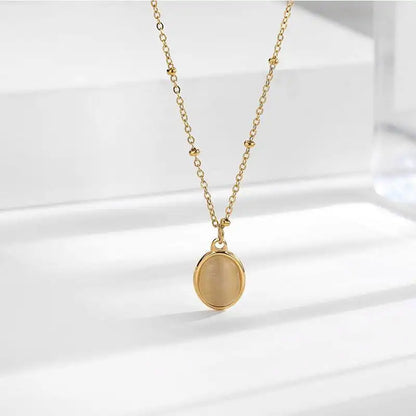 Polished Opal Necklace