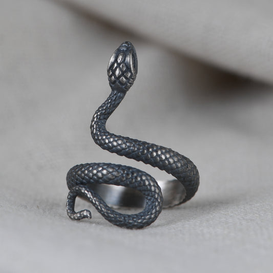 Gothic Snake Ring