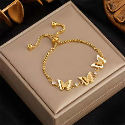 Multi Butterfly Charms Bracelets