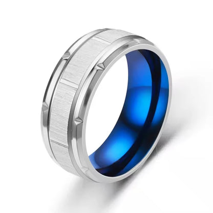 Line Shaped Stainless Steel Finger Ring