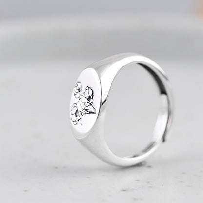 Smooth Rose ring