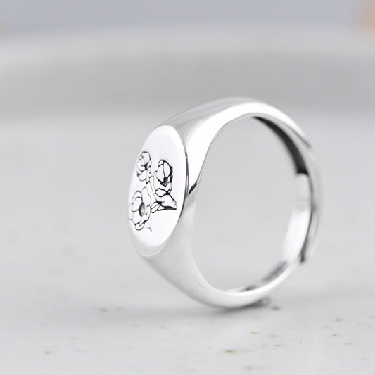 Smooth Rose ring