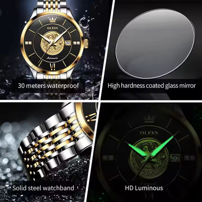 Gold Dragon Watch